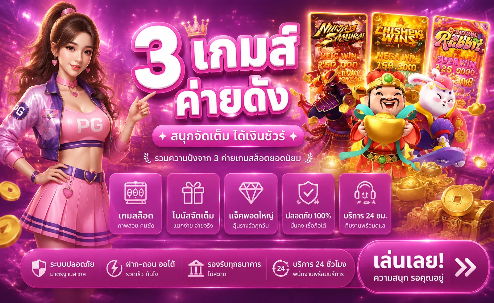 RuayRuay888 เว็บพนันออนไลน์เว็บตรง สล็อตแตกง่าย คาสิโนสด ฝากถอนออโต้ไม่มีขั้นต่ำ
